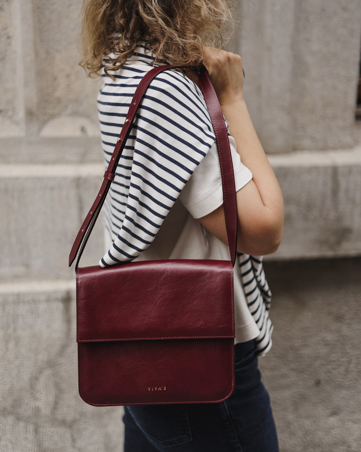 IRMA Crossbody torba Brick