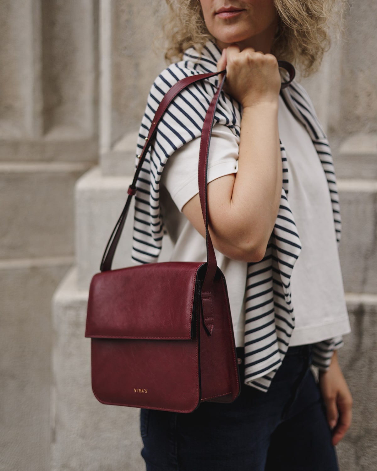 IRMA Crossbody torba Brick