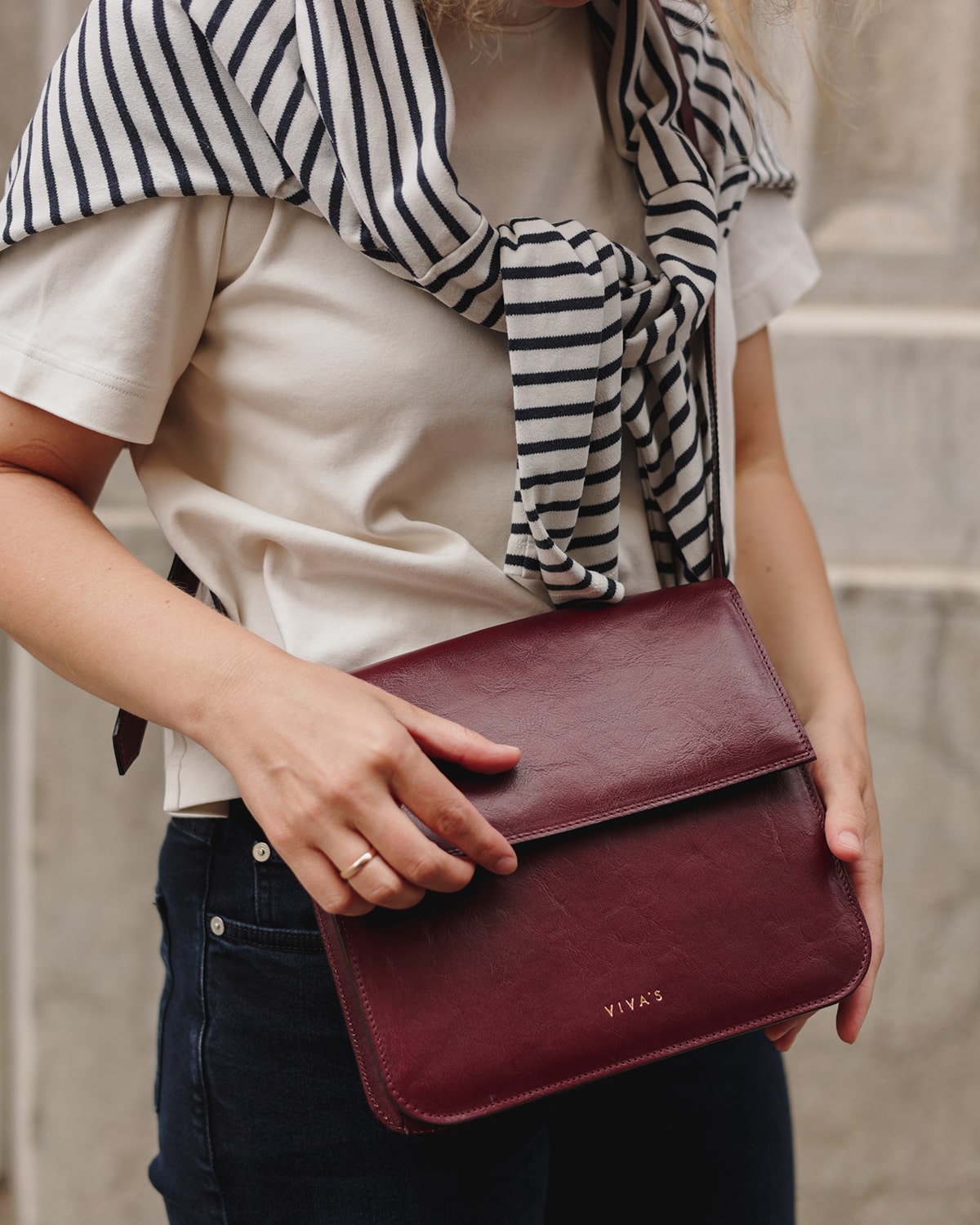 IRMA Crossbody torba Brick