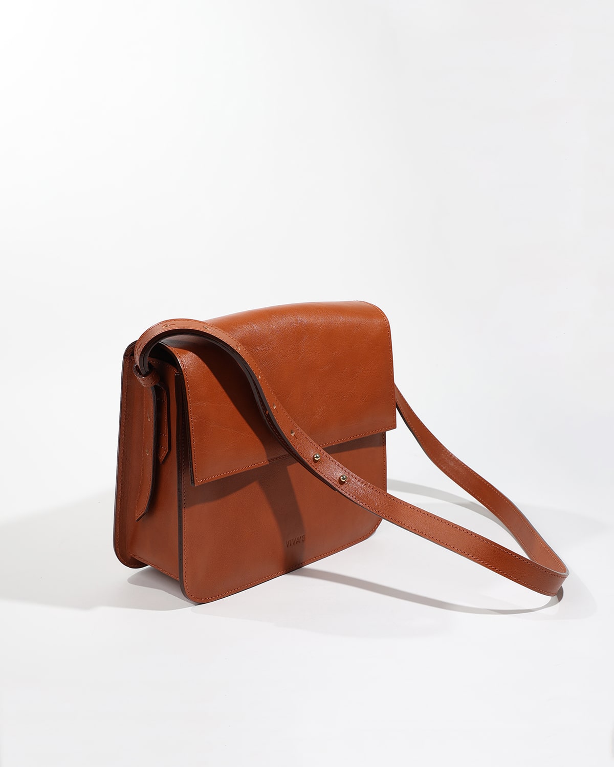IRMA Crossbody torba Dark Caramel