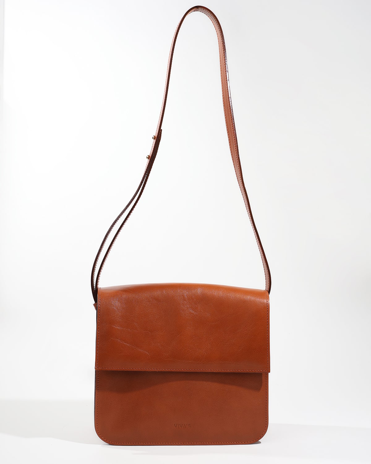 IRMA Crossbody torba Dark Caramel