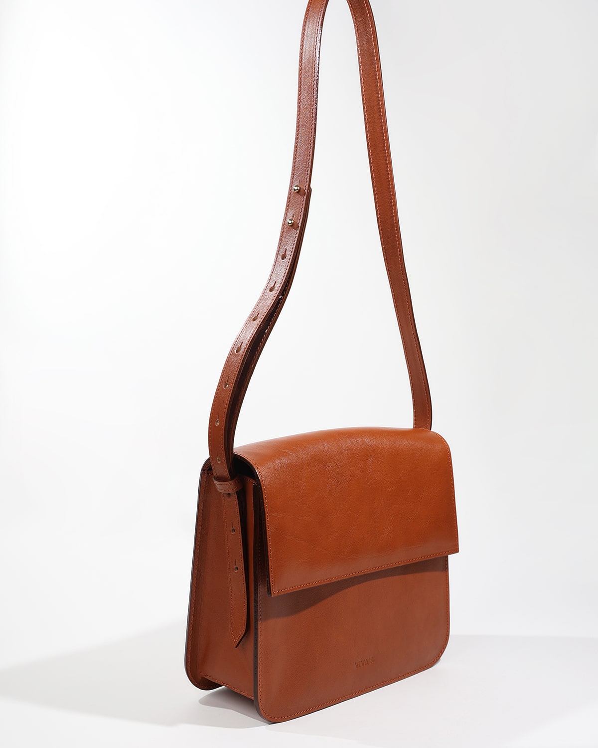 IRMA Crossbody torba Dark Caramel