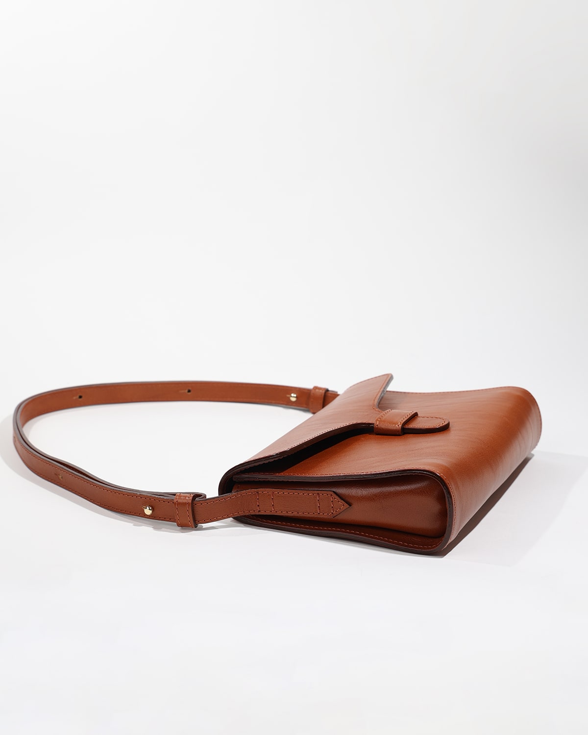 IVANA Mini torba Dark Caramel