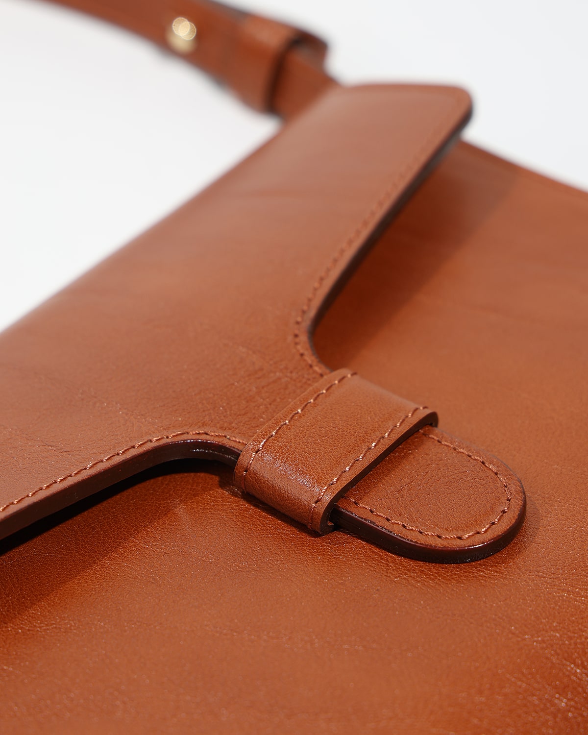 IVANA Mini torba Dark Caramel