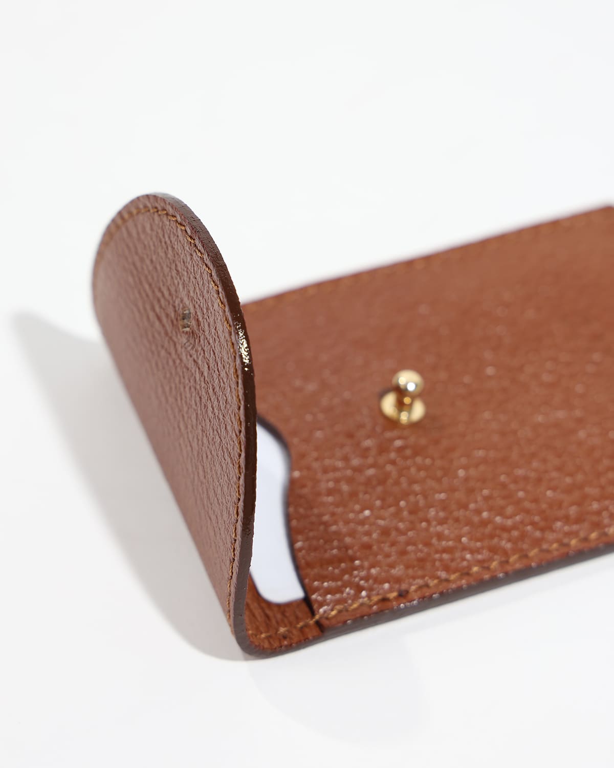 LUISA etui za kartice Dark Caramel