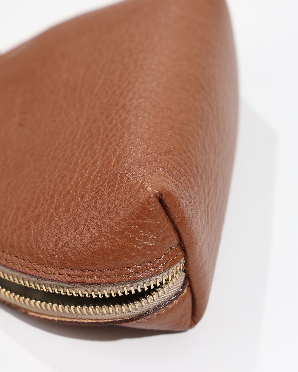 PETRA torbica za ličila Dark Caramel