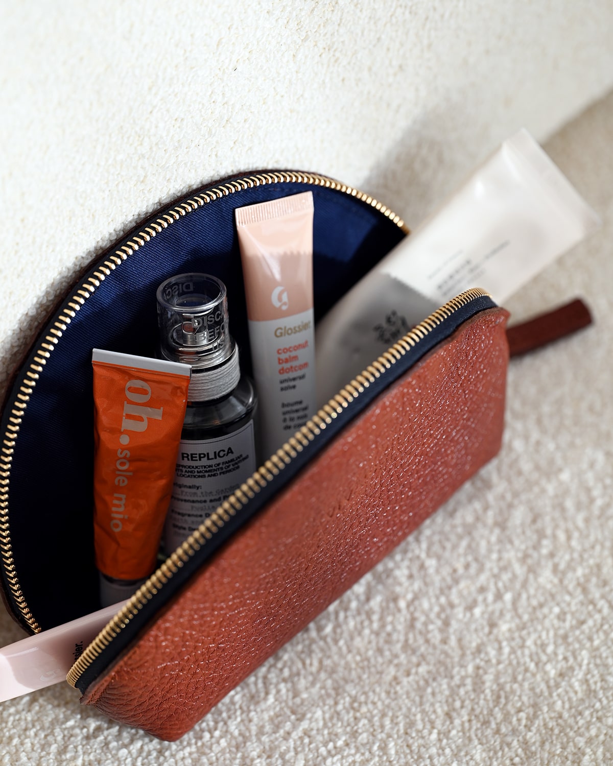 PETRA torbica za ličila Maroon