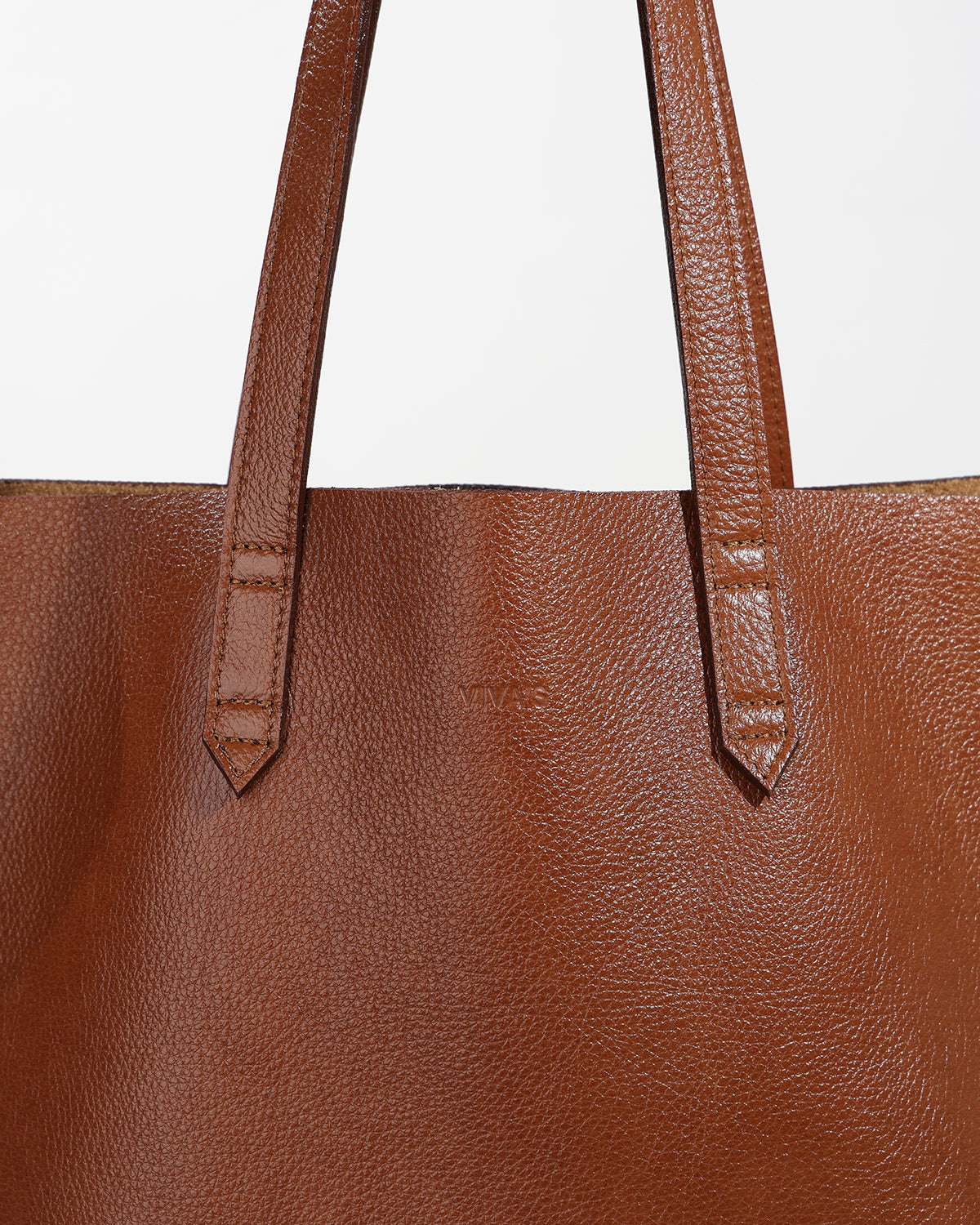 BRUNA Tote torba Dark Caramel
