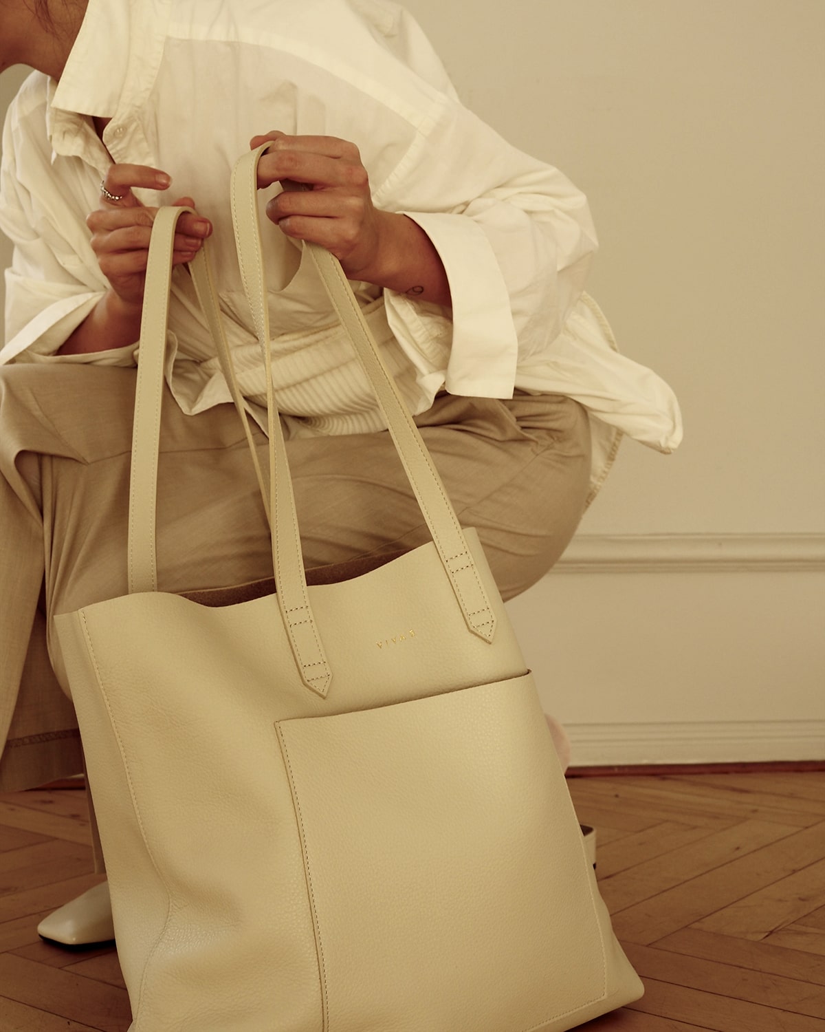 FRANKA Travel Tote Cream