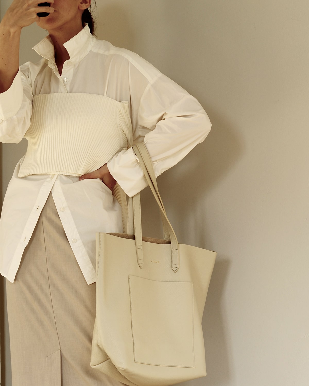 FRANKA Travel Tote Cream