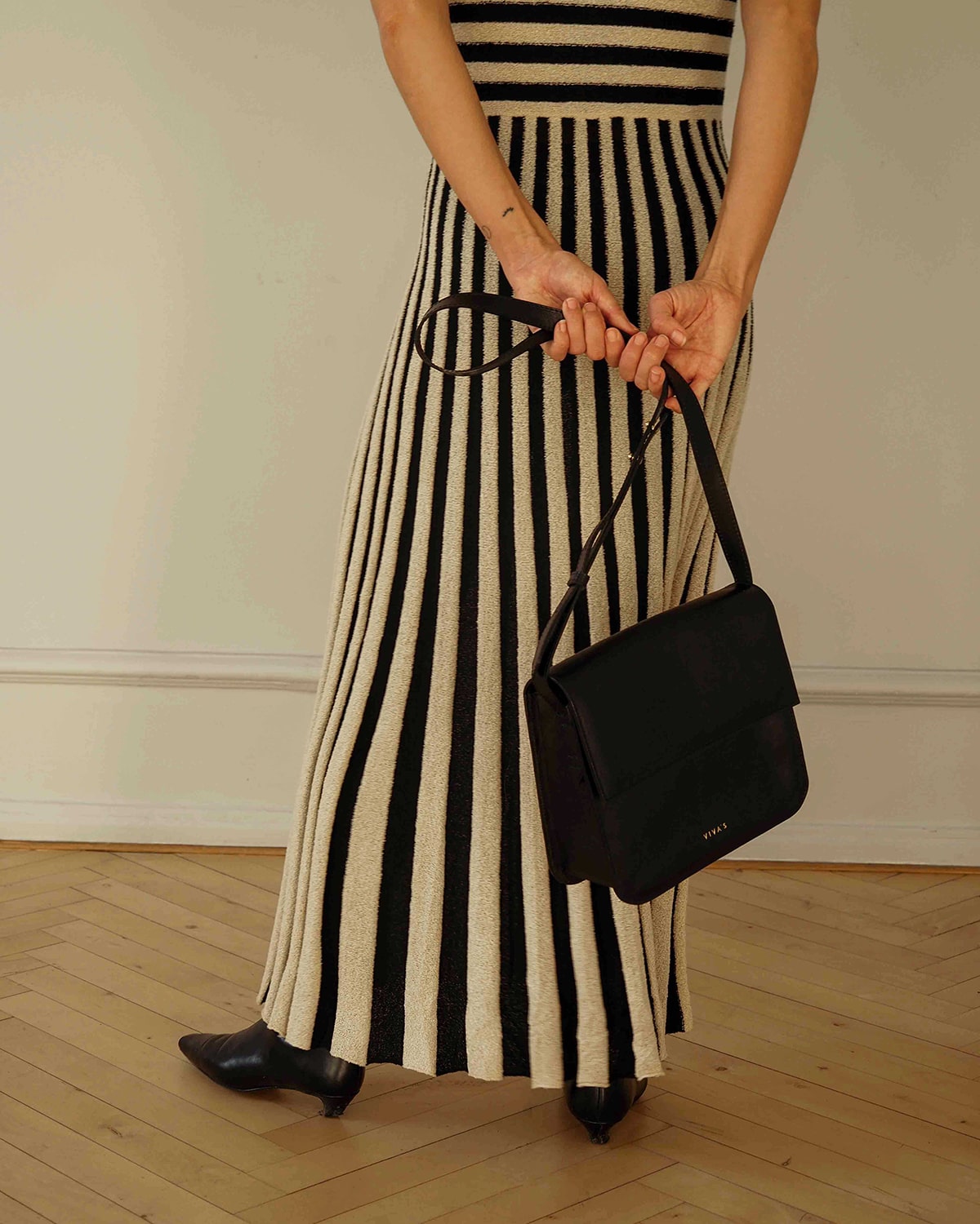 IRMA Crossbody torba Rich Black