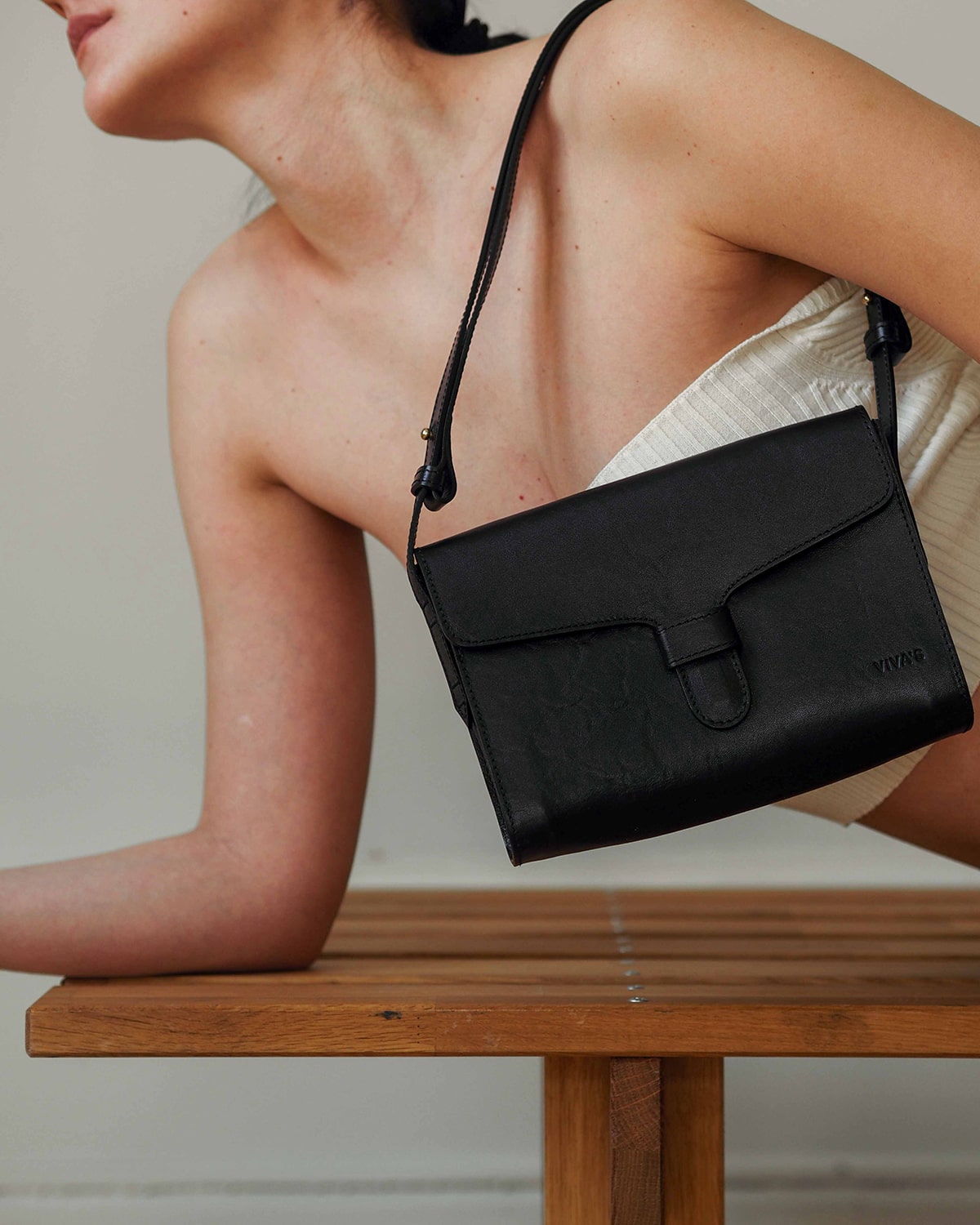 IVANA Mini torba Rich Black