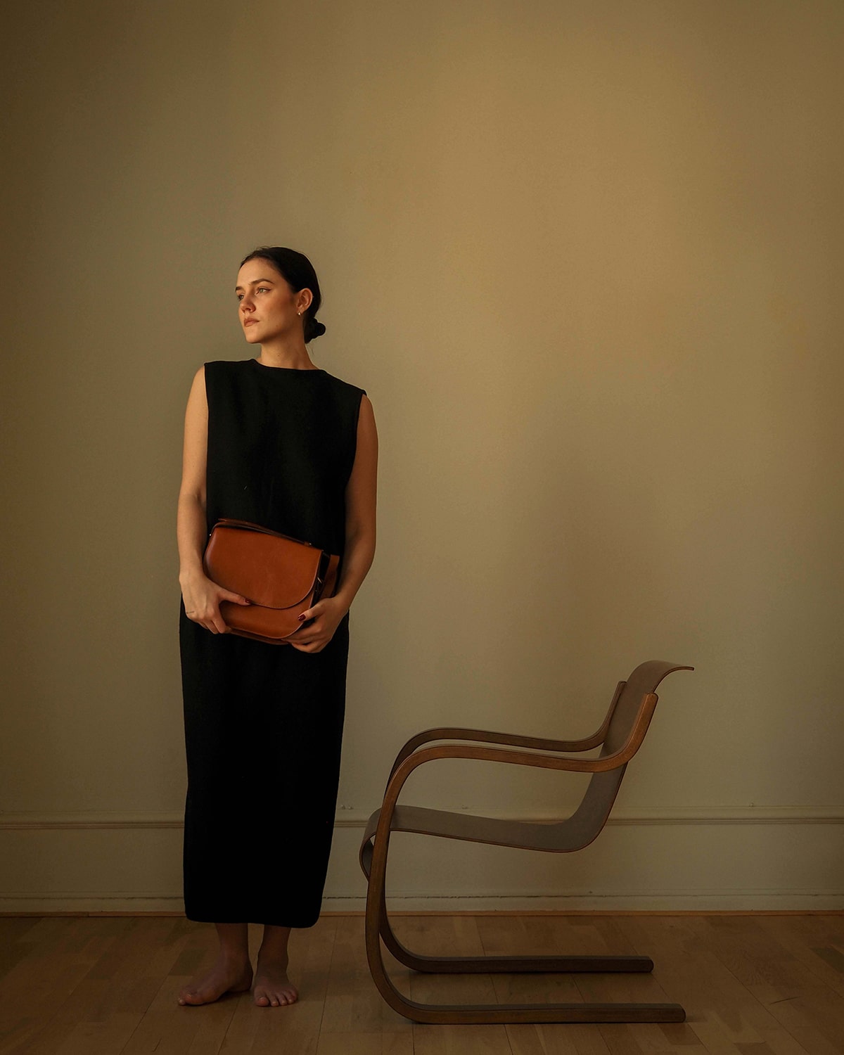 MARA Half Moon torba Dark Caramel