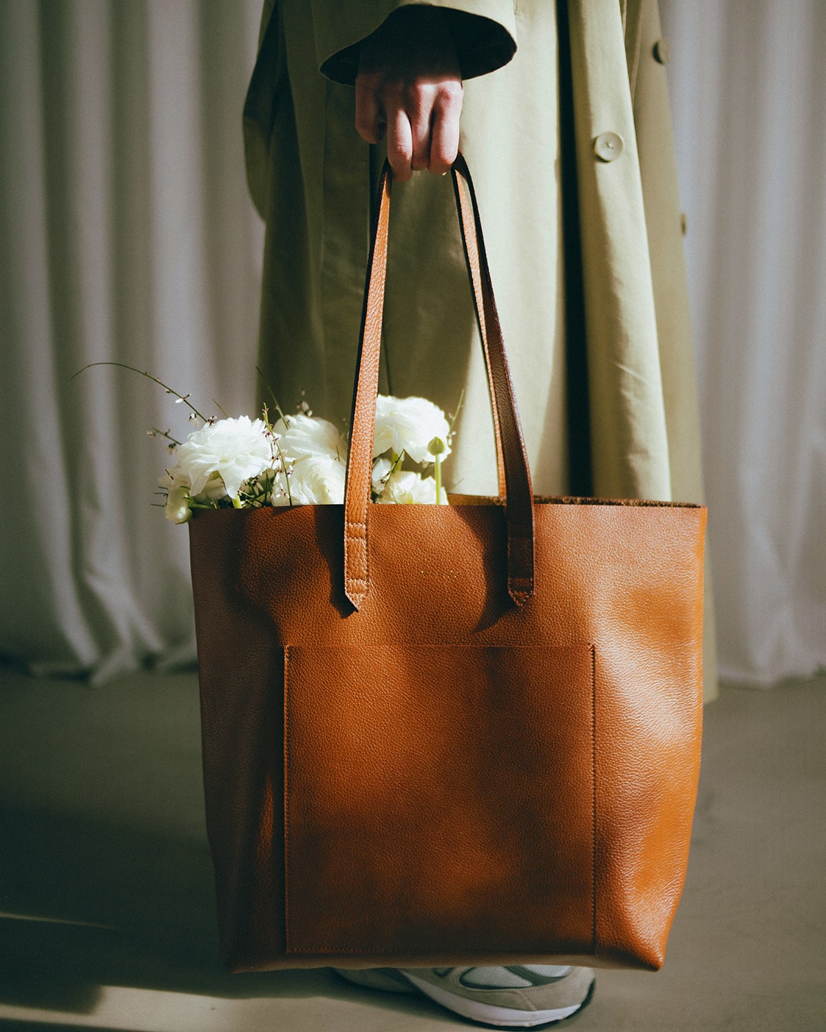 FRANKA Travel Tote torba Dark Caramel