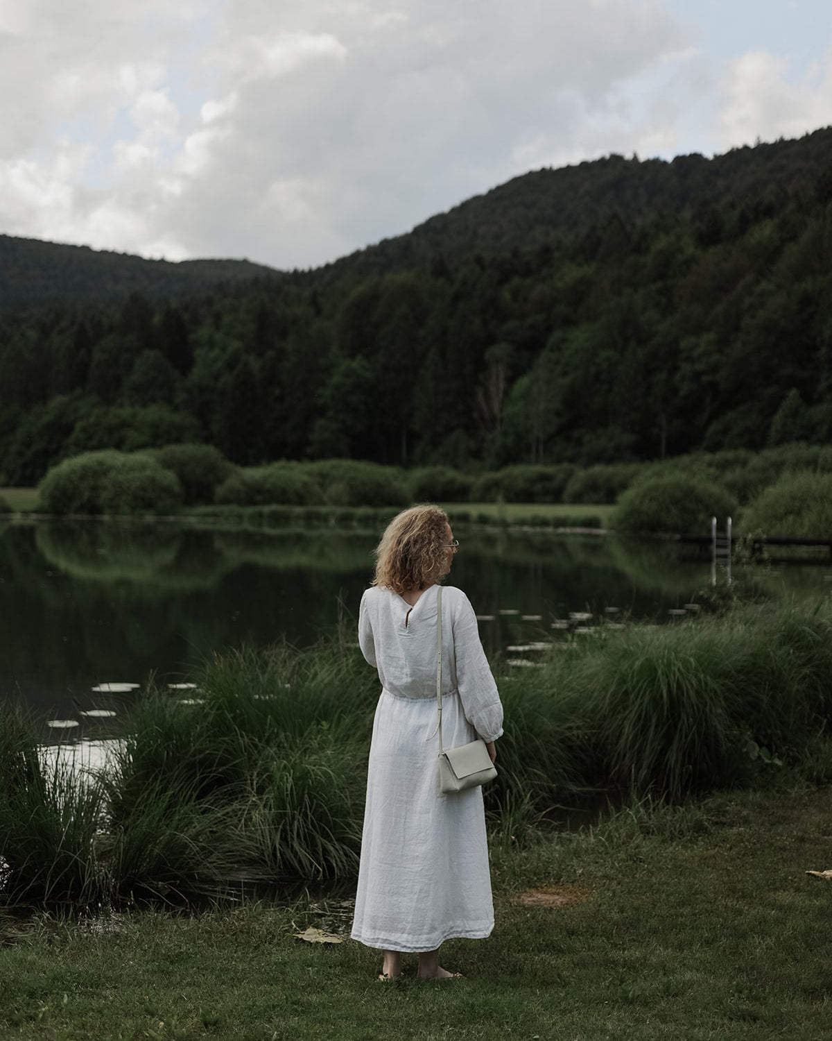 PINA Mini torba Cream