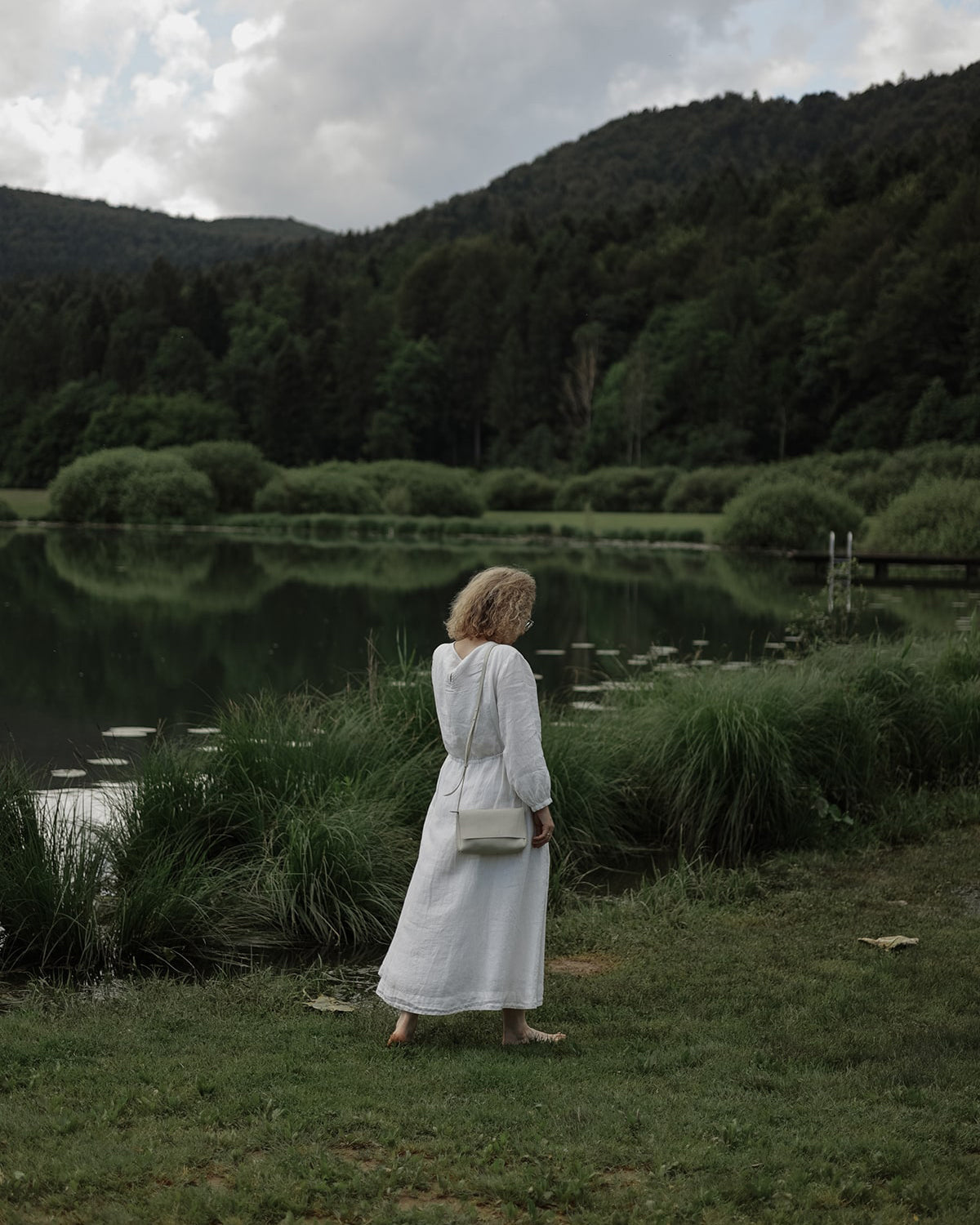 PINA Mini torba Cream