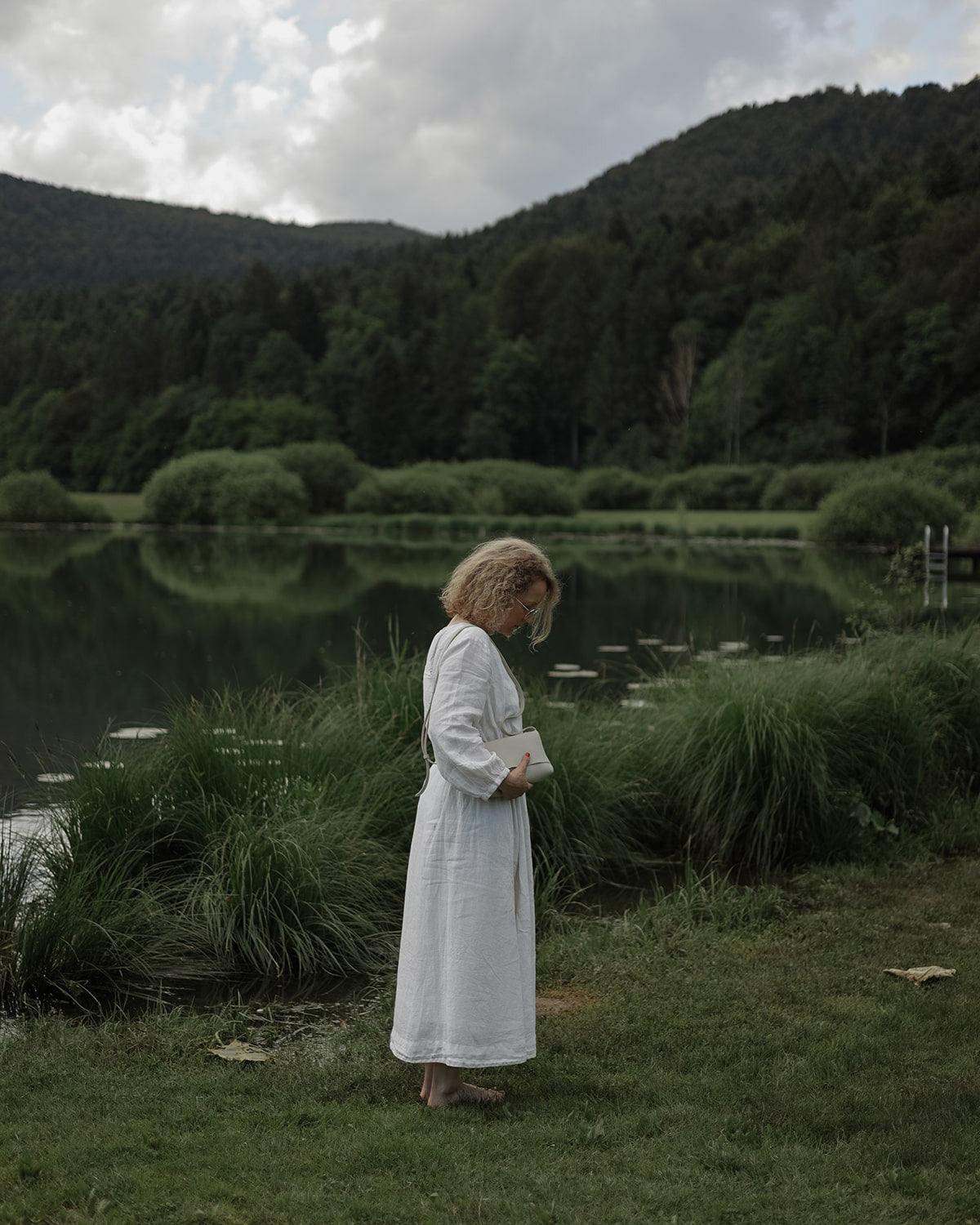 PINA Mini torba Cream