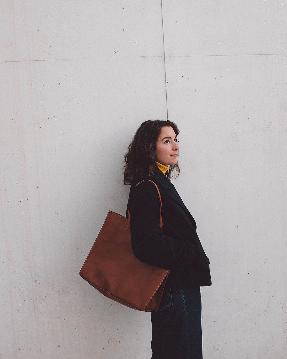 GRETA Work torba Dark Caramel