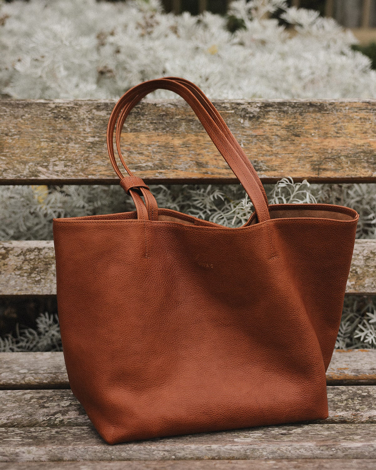 KARLA elegantna poslovna torba Dark Caramel