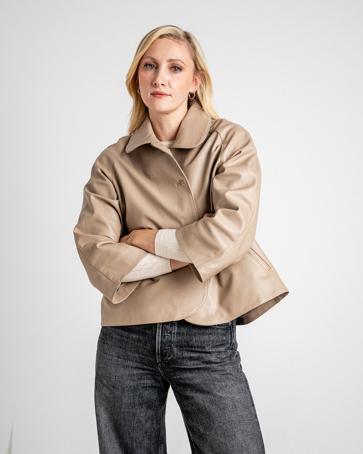 Bellé Usnjena Jakna