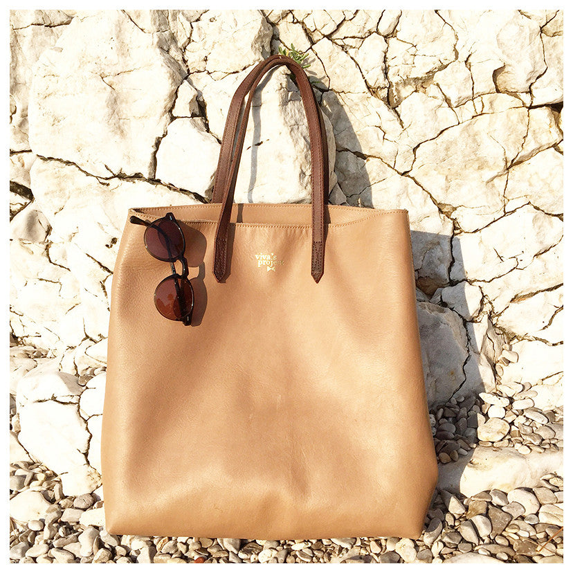 Beige Tote Bag - 20% OFF