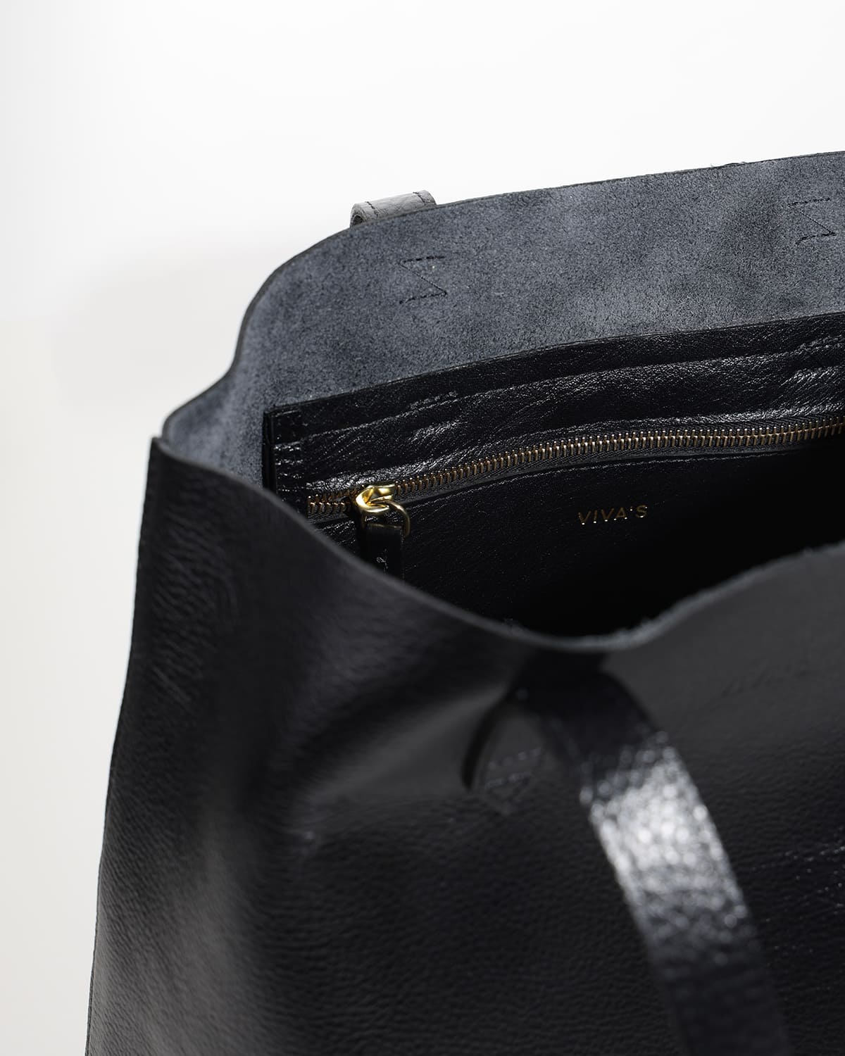 BRUNA Tote Bag Rich Black
