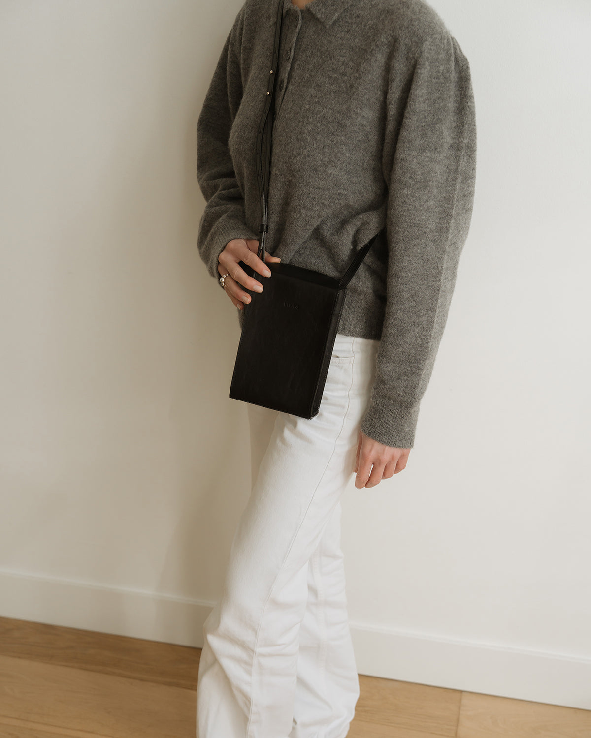 ELENA Phone Bag Black