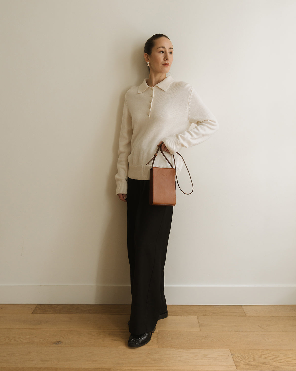 ELENA Phone Bag Dark Caramel