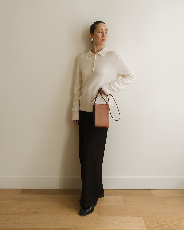 ELENA Phone Bag Dark Caramel