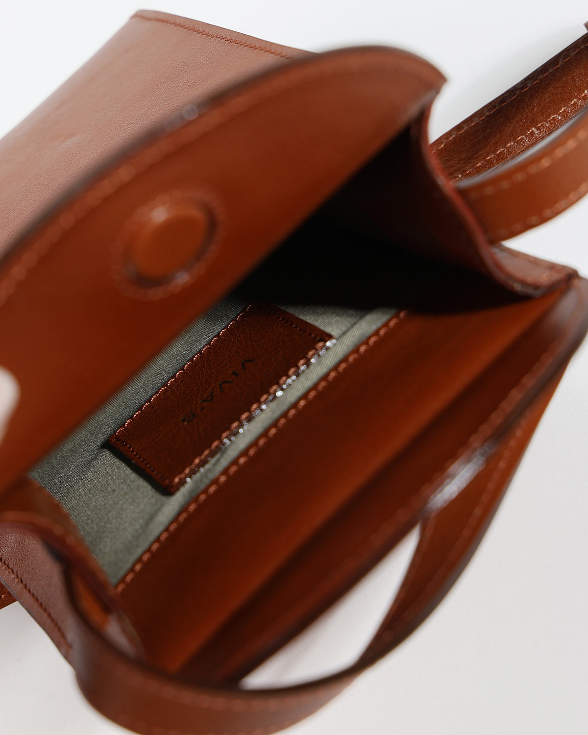 ELENA Phone Bag Dark Caramel