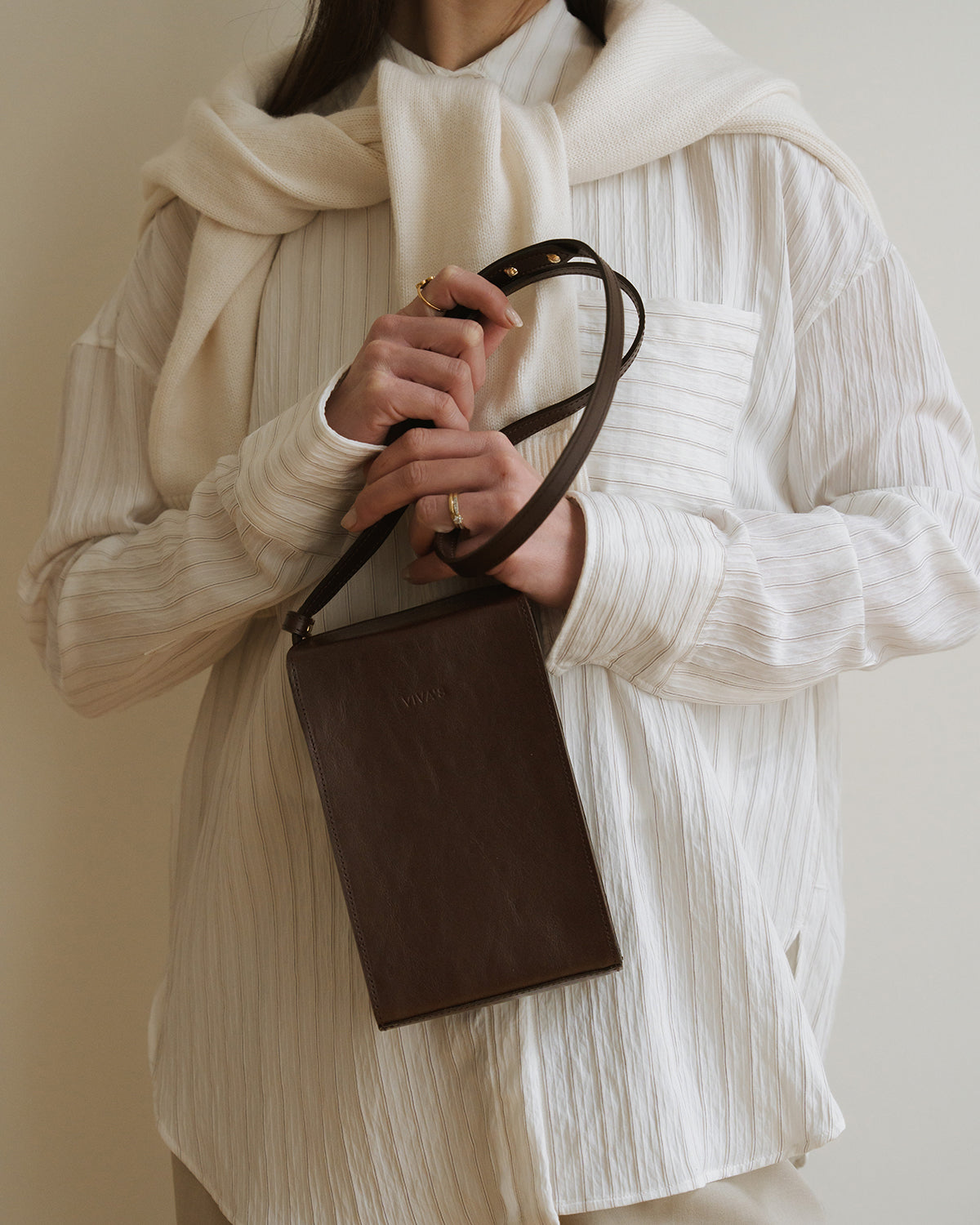 ELENA Phone Bag Espresso