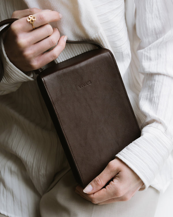 ELENA Phone Bag Espresso