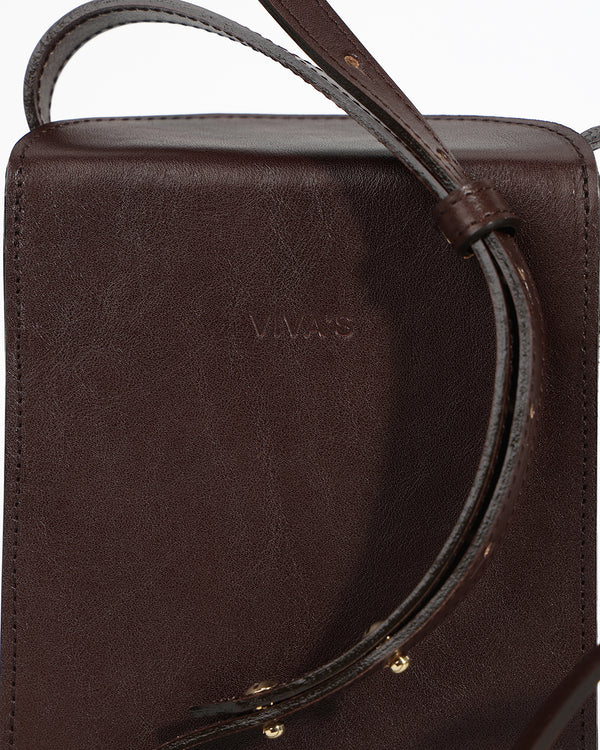 ELENA Phone Bag Espresso