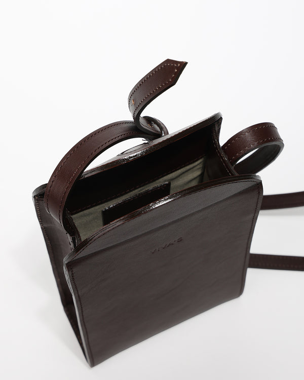 ELENA Phone Bag Espresso