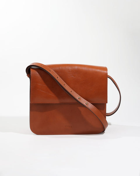 IRMA Crossbody Bag Dark Caramel display picture 3