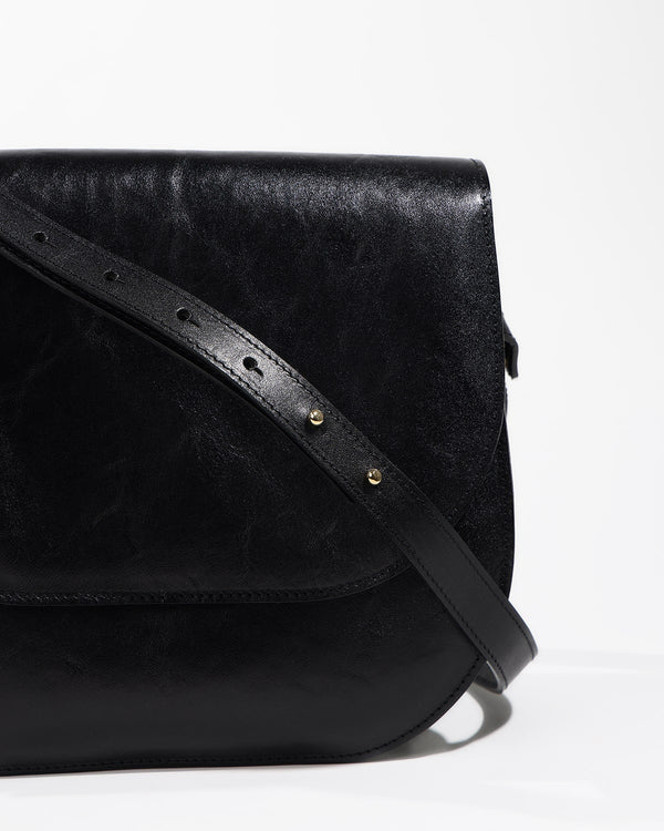 MARA Half Moon Bag Rich Black