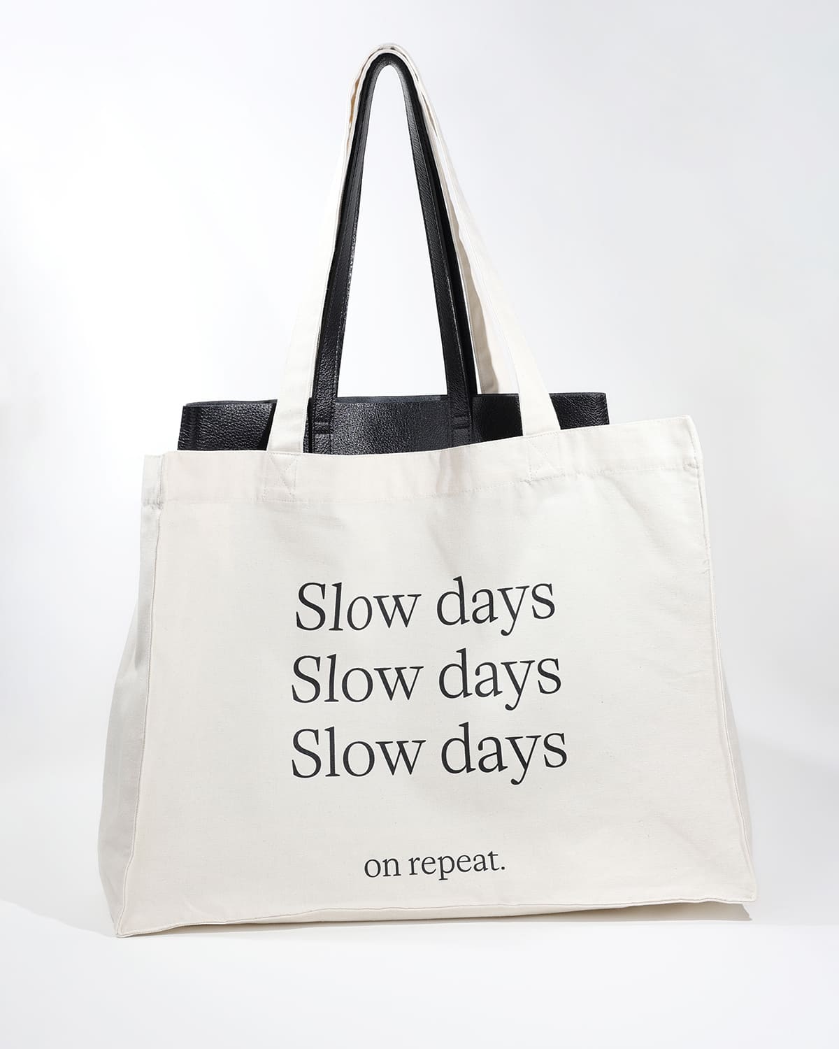 BRUNA Tote Bag Rich Black