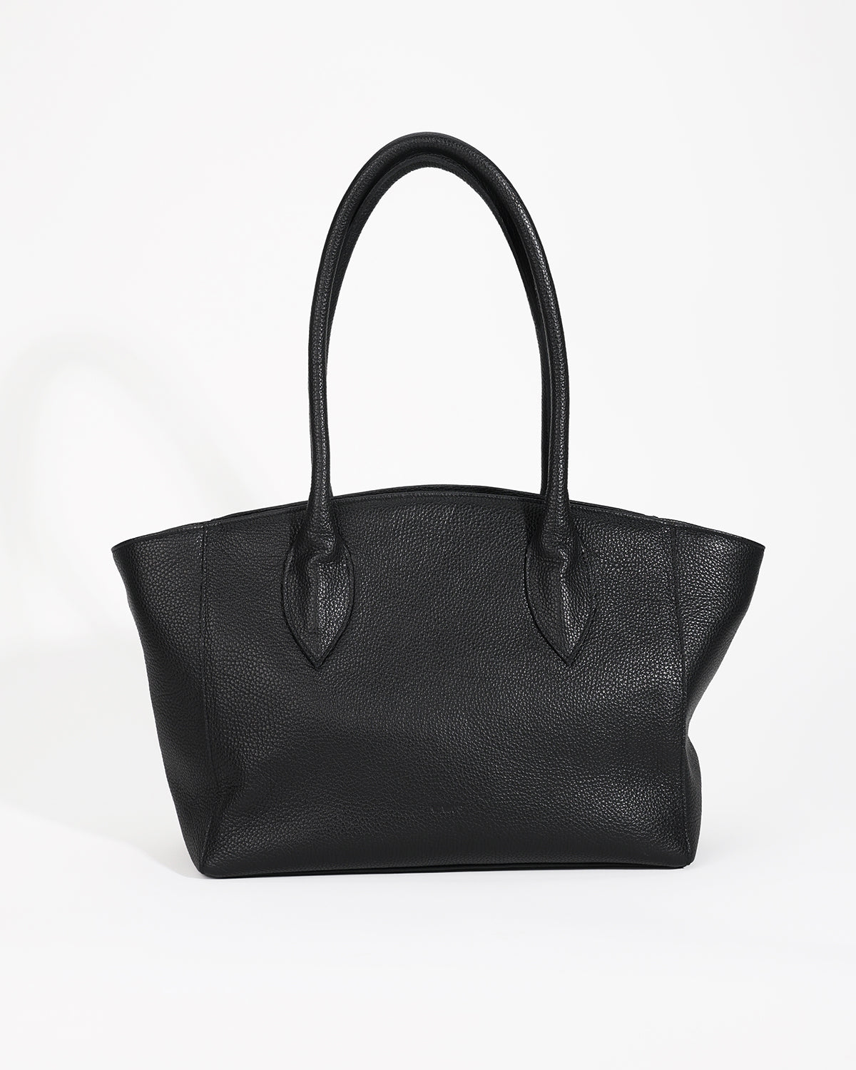 SOPHIE Lux Leather Work Bag Rich Black