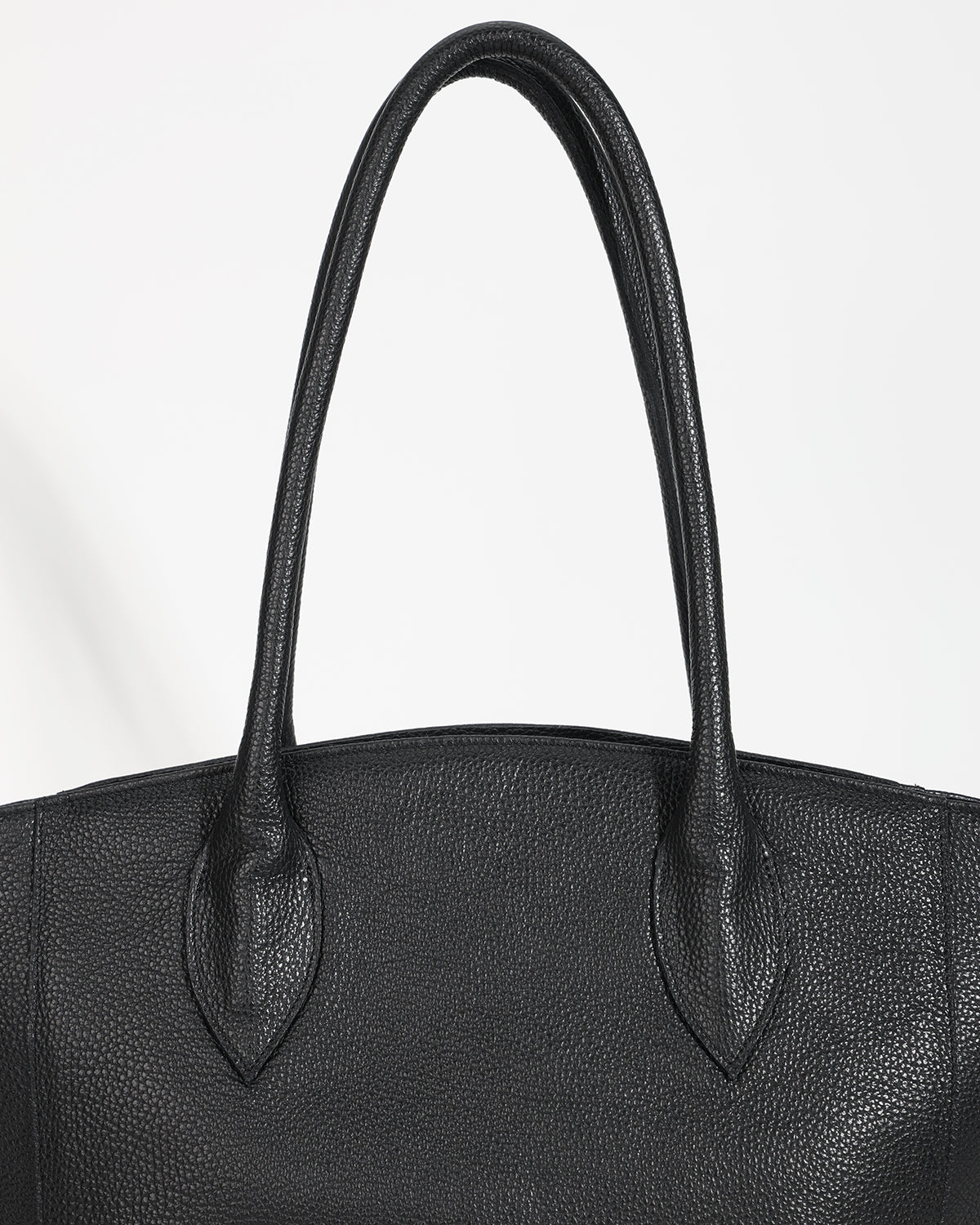 SOPHIE Lux Leather Work Bag Rich Black