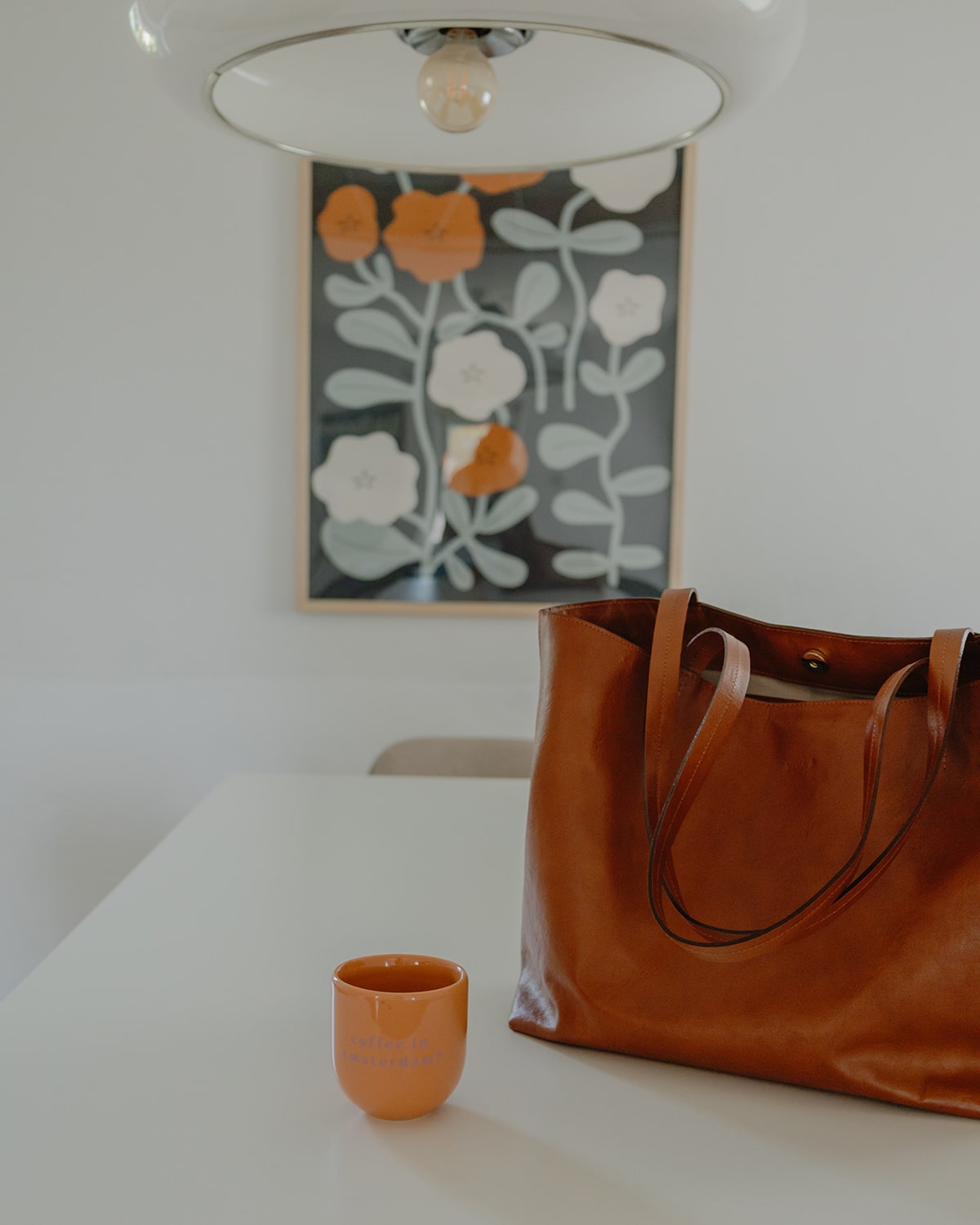 ADA Work Bag Dark Caramel