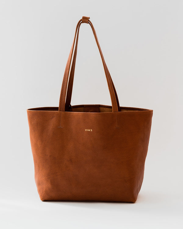 KARLA Lux Work Bag Dark Caramel