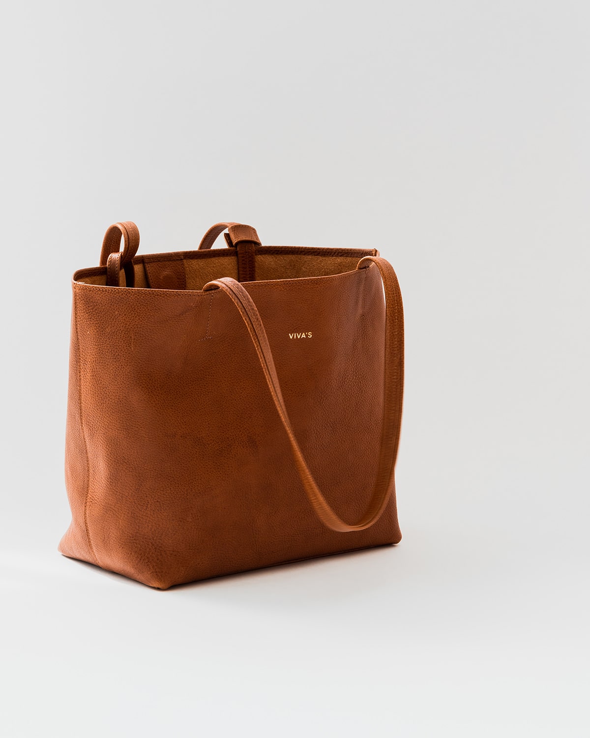 KARLA Lux Work Bag Dark Caramel