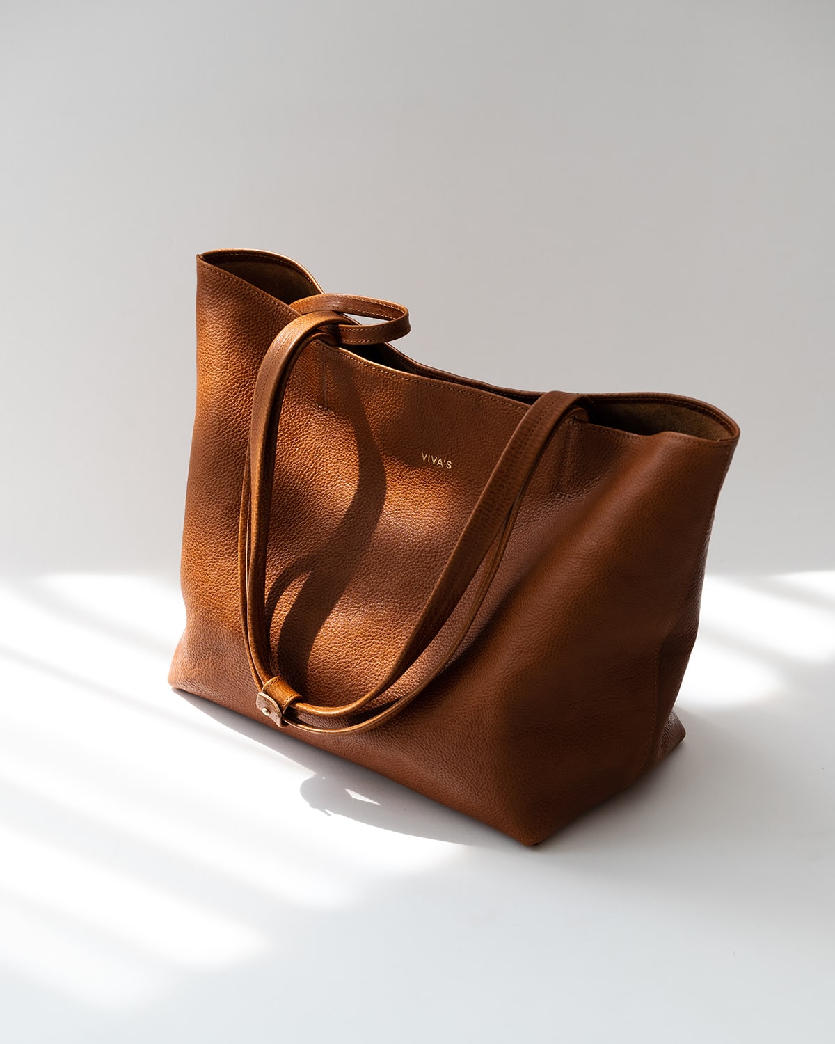 KARLA Lux Work Bag Dark Caramel