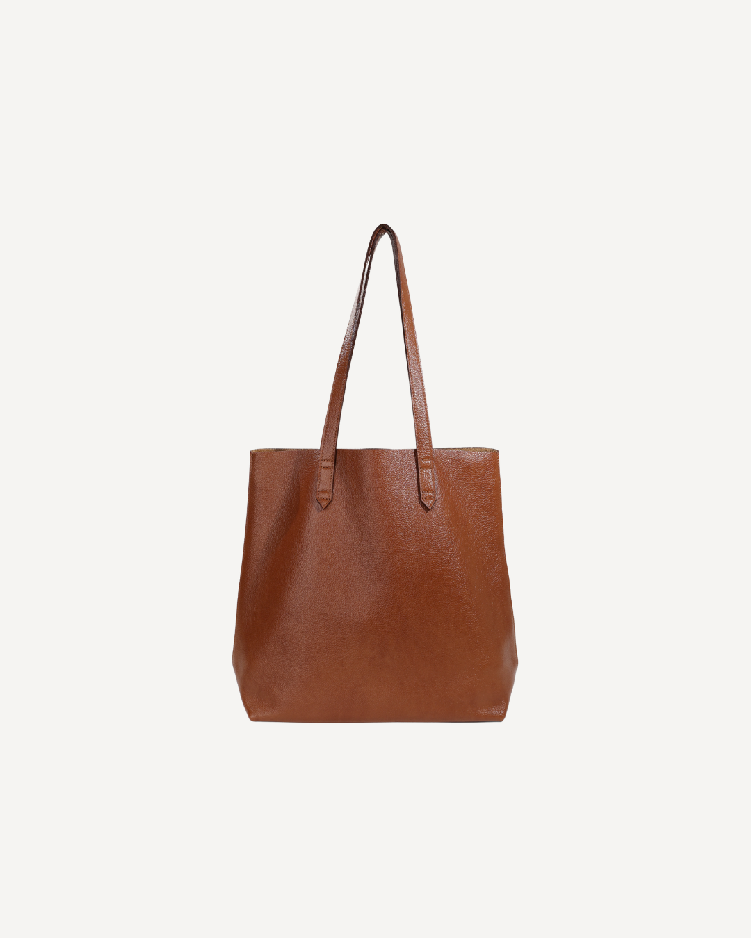Bruna Tote Bag Dark Caramel