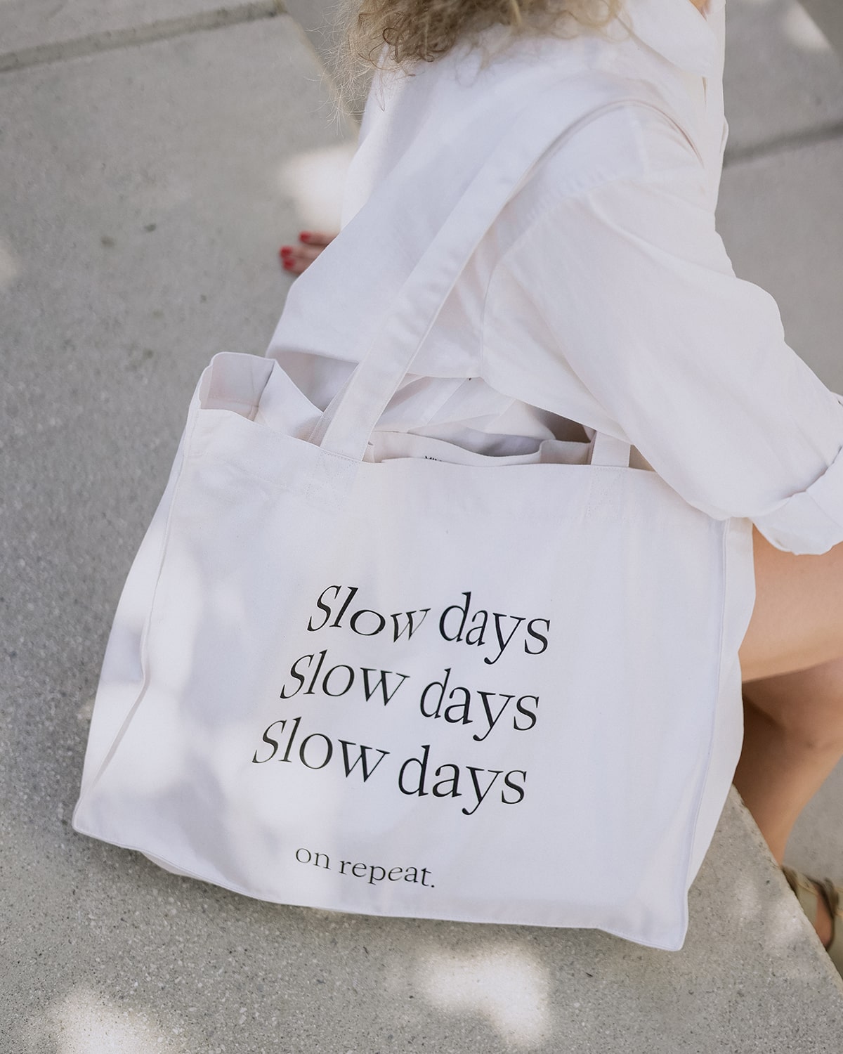 Slow Days Tote Bag