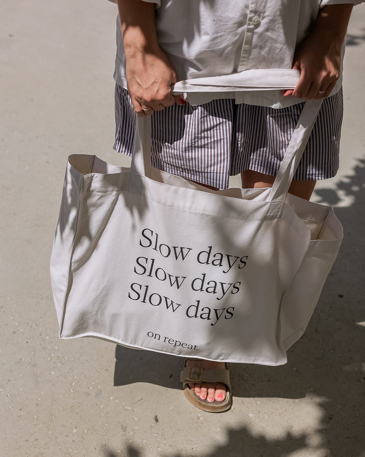 Slow Days Tote Bag