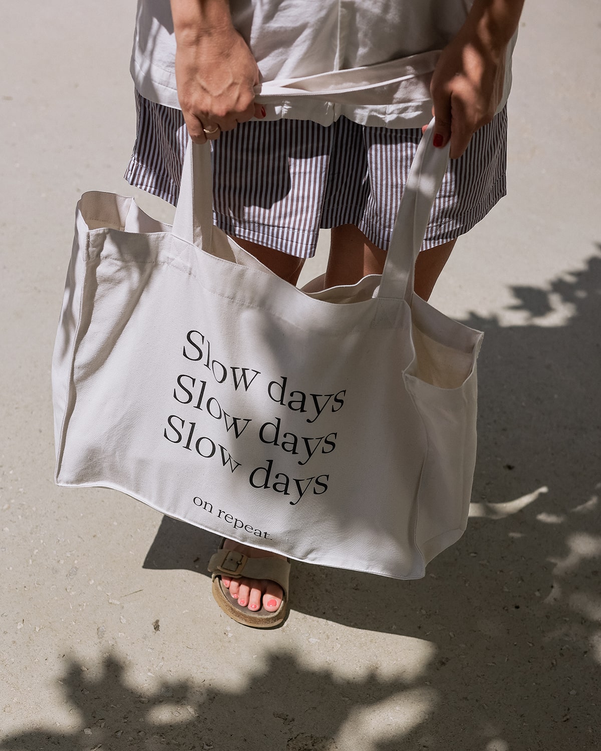 Slow Days Tote Bag