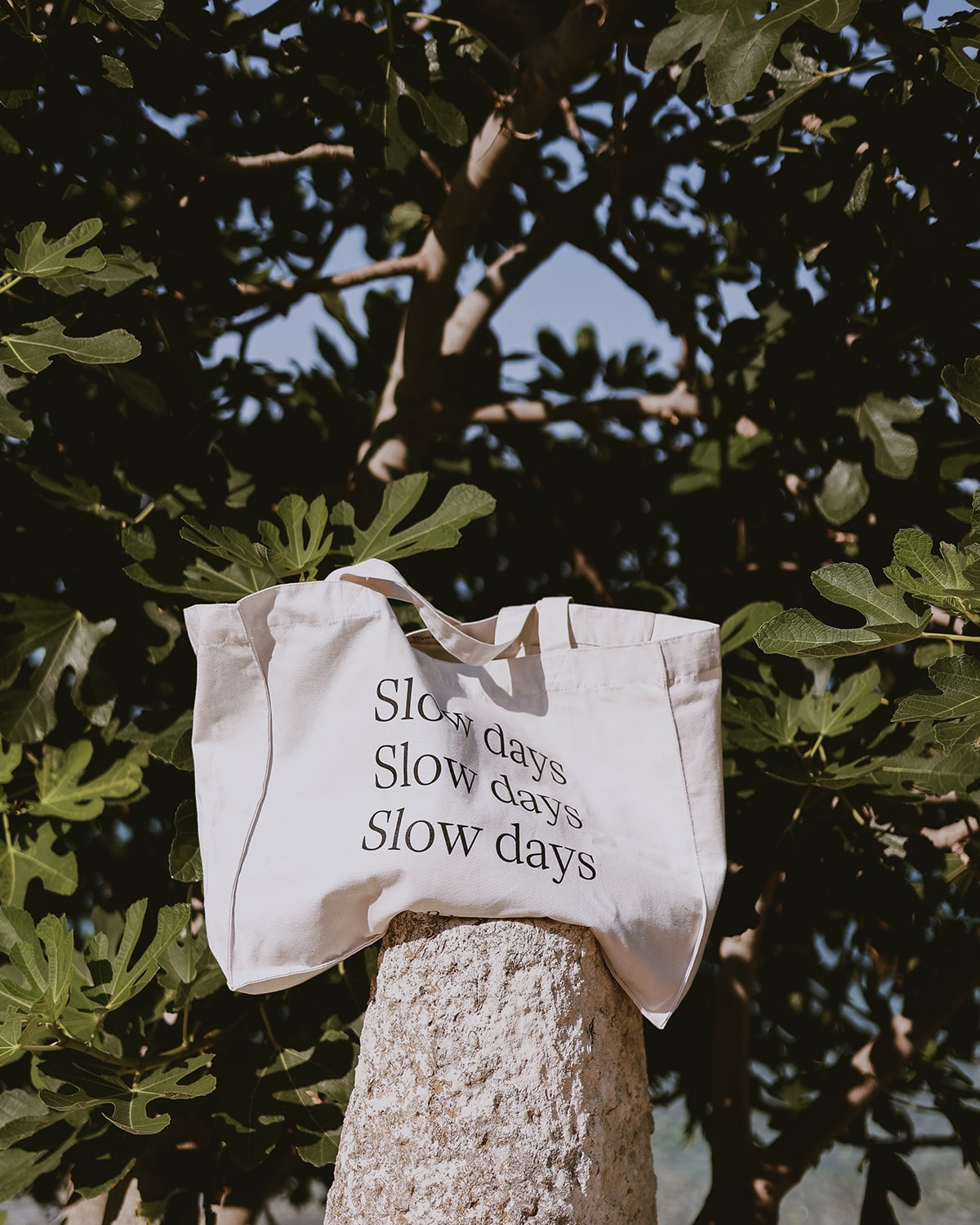 Slow Days Tote Bag