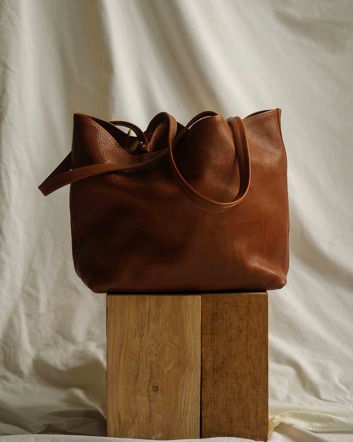 KARLA Lux Work Bag Dark Caramel
