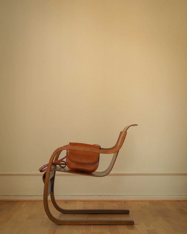 MARA Half Moon Bag Dark Caramel